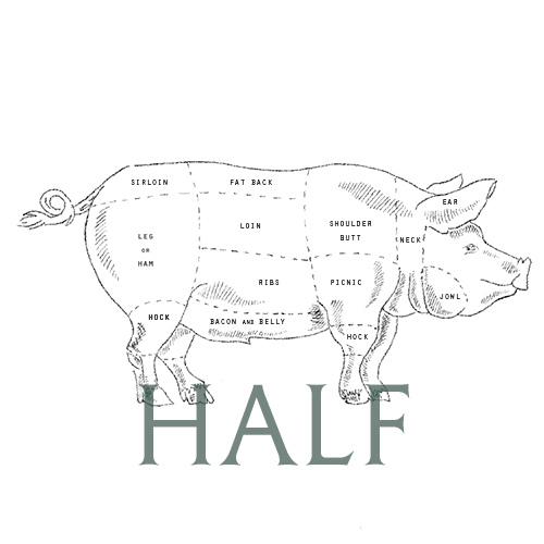 Half Hog Portion Deposit
